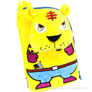 Manufacture New Fashion Design Lovely Cartoon Plush Tablet Protector case for iPad Mini